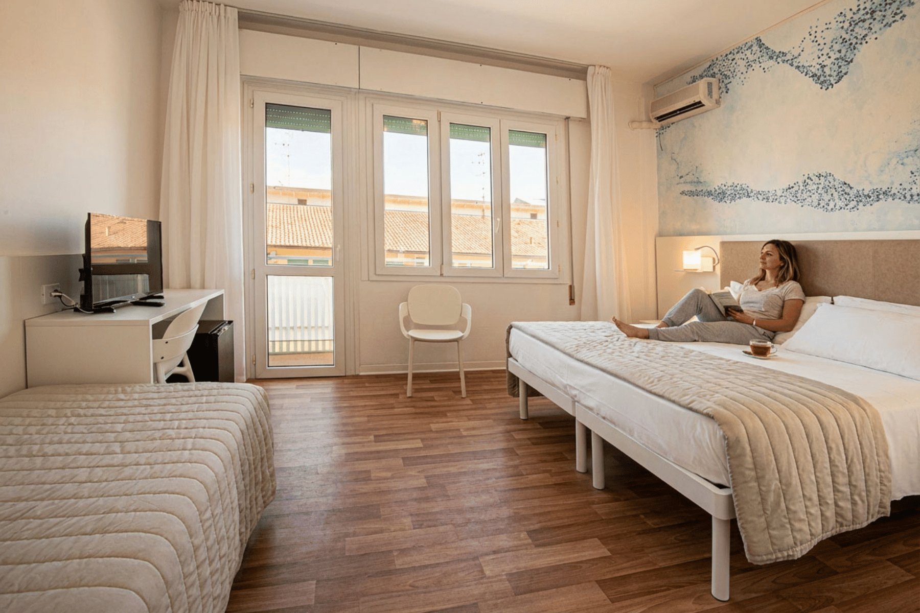 Camera Familiare Elegance dell'Hotel Splendid di Caorle